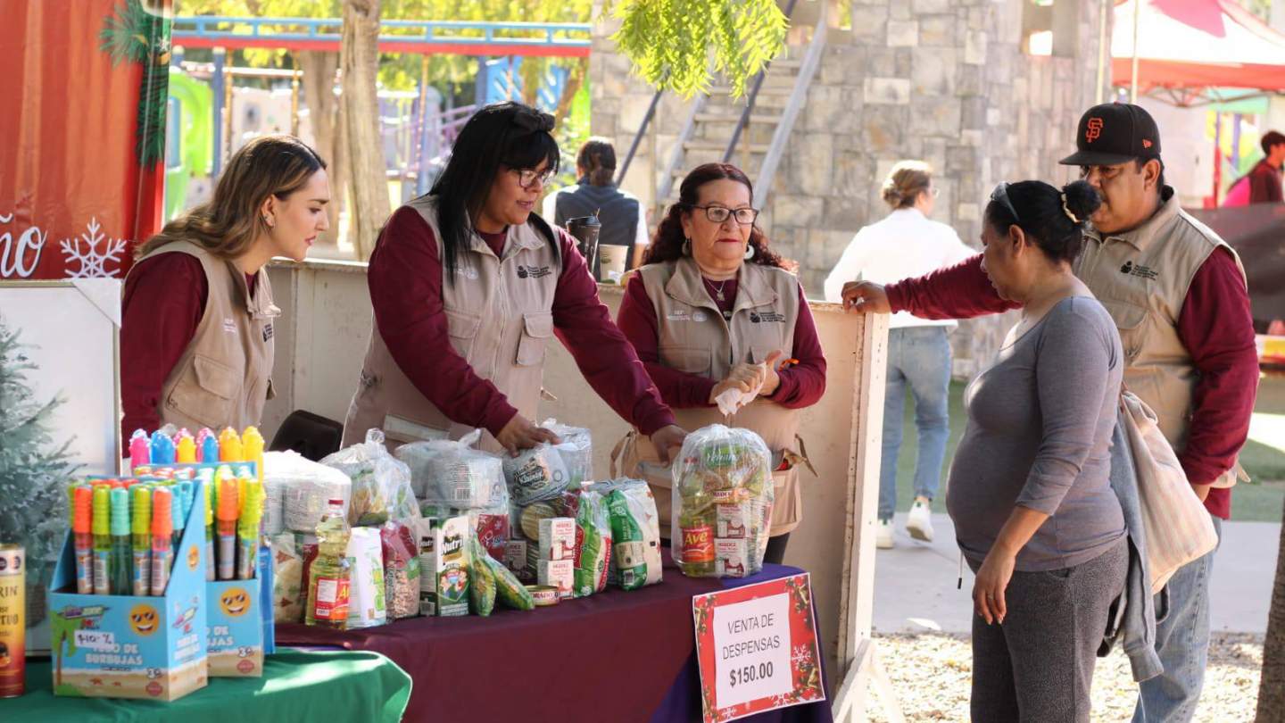 ISEA  presente en el  Bazar Navideño  DIF SONORA.🎄✨