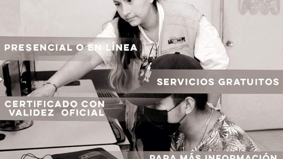 Si eres mayor de 15 años y quieres iniciar, continuar o concluir tus estudios de educación básica