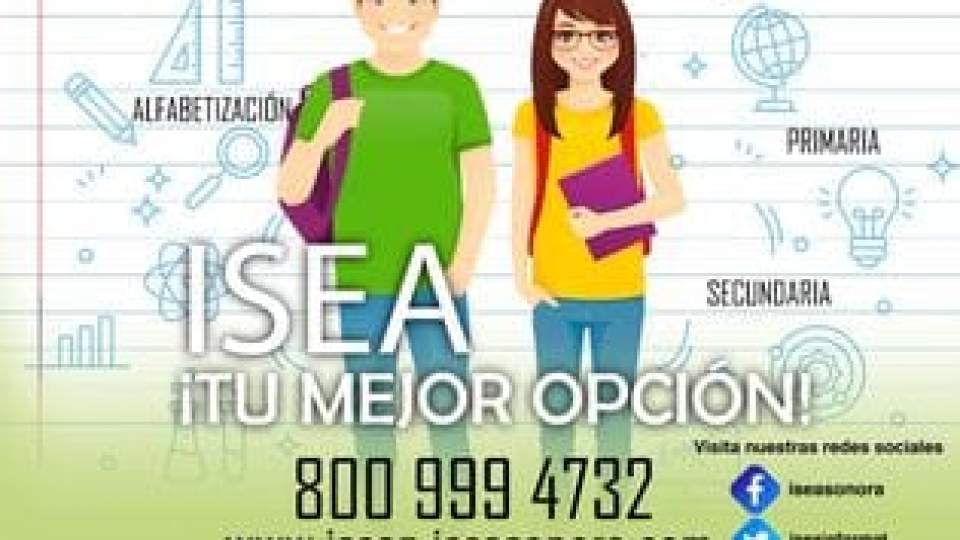 En el ISEA puedes concluir tu primaria o secundaria de manera gratuita