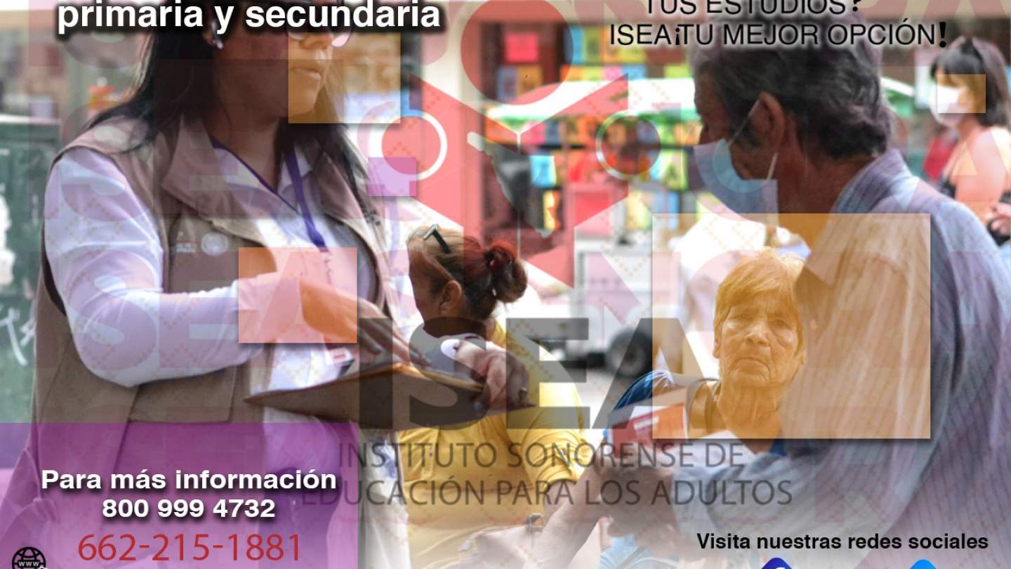 En el #ISEA puedes concluir tu educación básica de manera gratuita, se te brindan los materiales necesarios para estudiar y cuentas con asesores que te guían en tu desempeño académico.