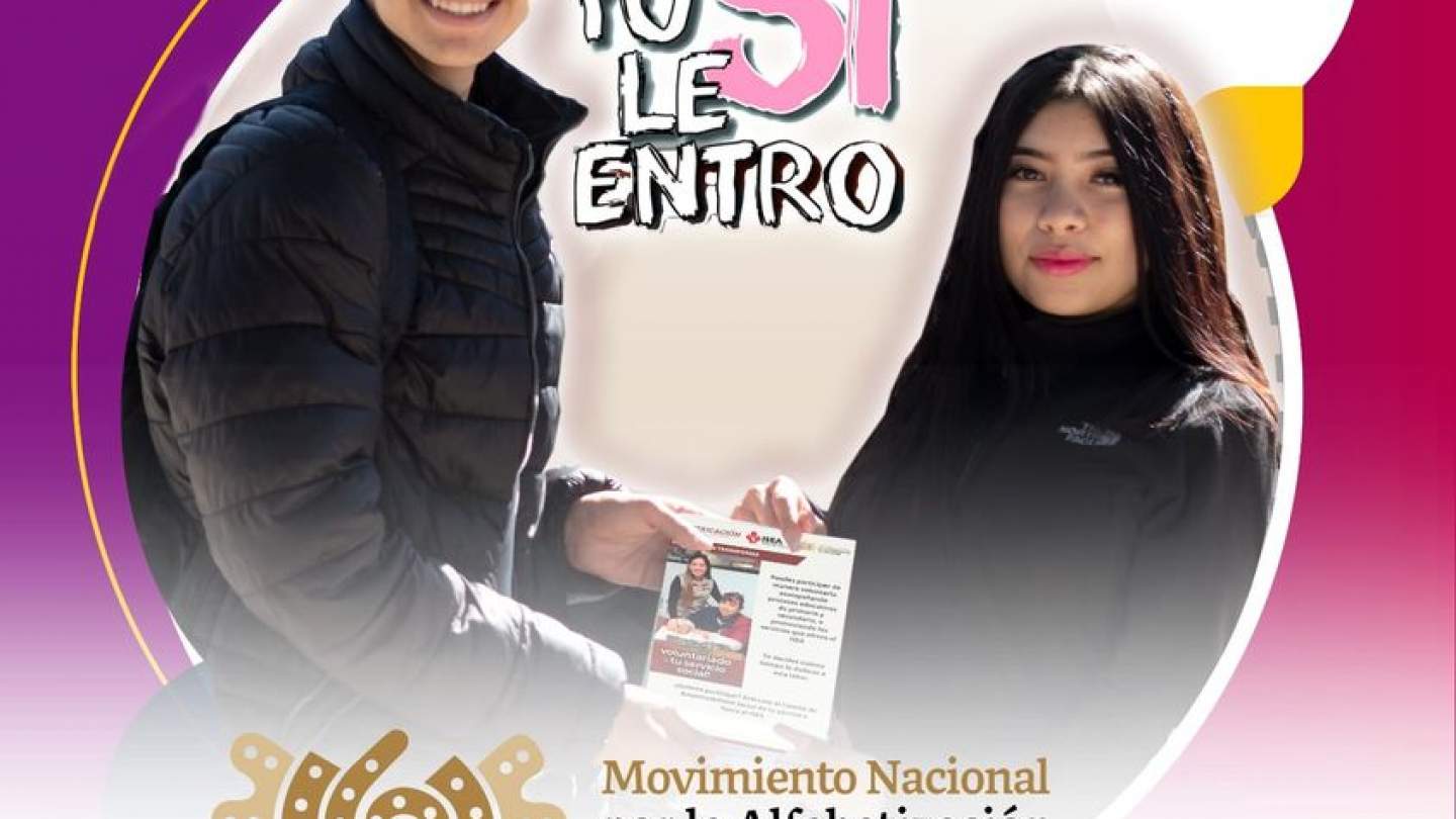 Si estudias preparatoria o bachillerato, forma parte del #MONAE, acerca a personas jóvenes y adultas, apóyalas en su camino del aprendizaje 📚✏️ y al mismo tiempo, concluye tu servicio social.