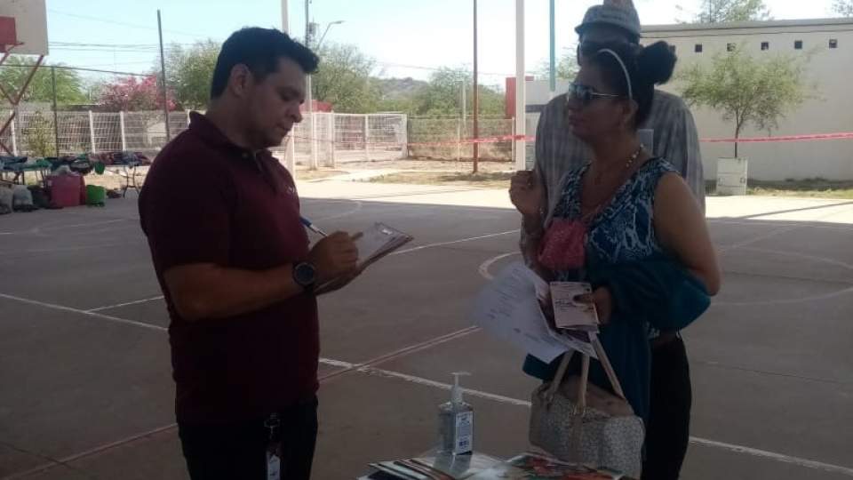 Se llevó a cabo la “Feria de la Salud” por estudiantes de enfermería de la Universidad de Sonora en el “Centro Hábitat Las Minitas”