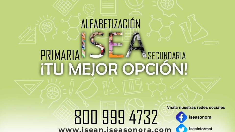 En el ISEA atendemos a personas mayores de 15 años que desean aprender a leer y escribir o iniciar, continuar y concluir su primaria o secundaria.