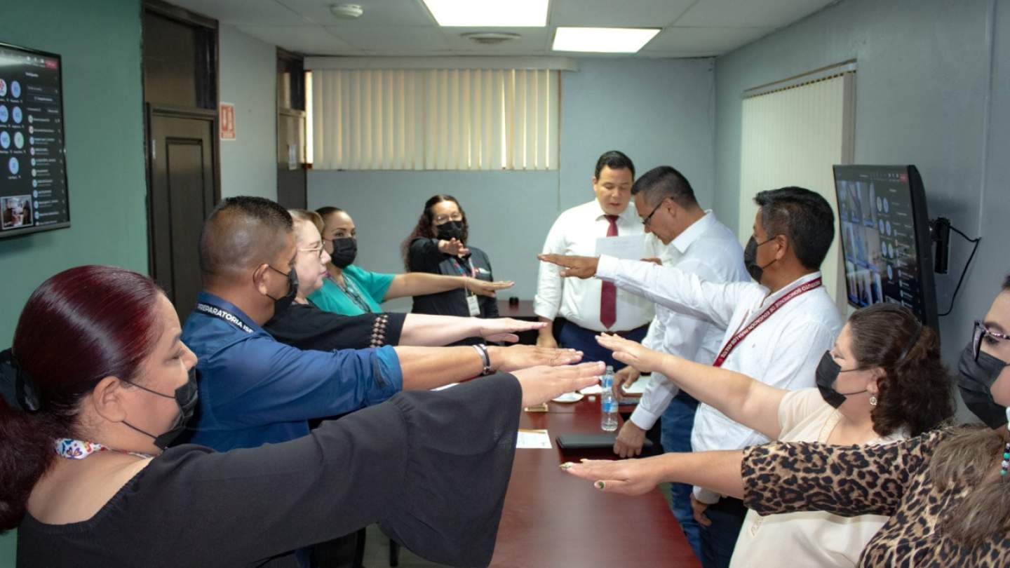 Personal del ISEA, rindieron protesta para formar parte del Comité de Ética e Integridad