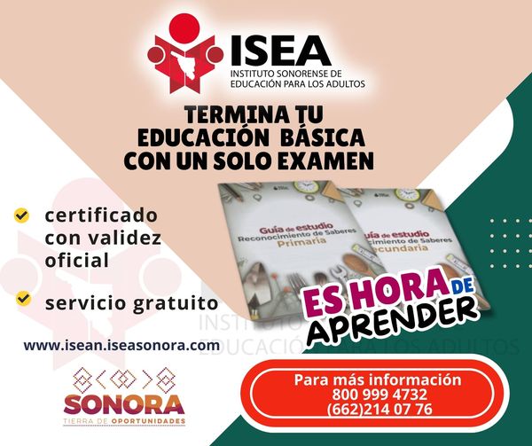 🔴Si tienes experiencia laboral, antecedentes escolares y los conocimientos necesarios, prepárate con las Guías de Reconocimiento de Saberes y certifica tu educación básica.✏️