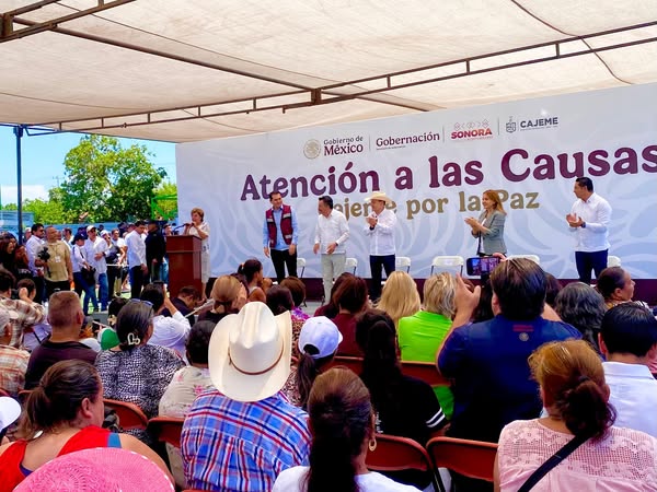 Gracias al compromiso del gobernador Alfonso Durazo, se llevó a cabo la Feria Atención a Las Causas en #Cajeme.