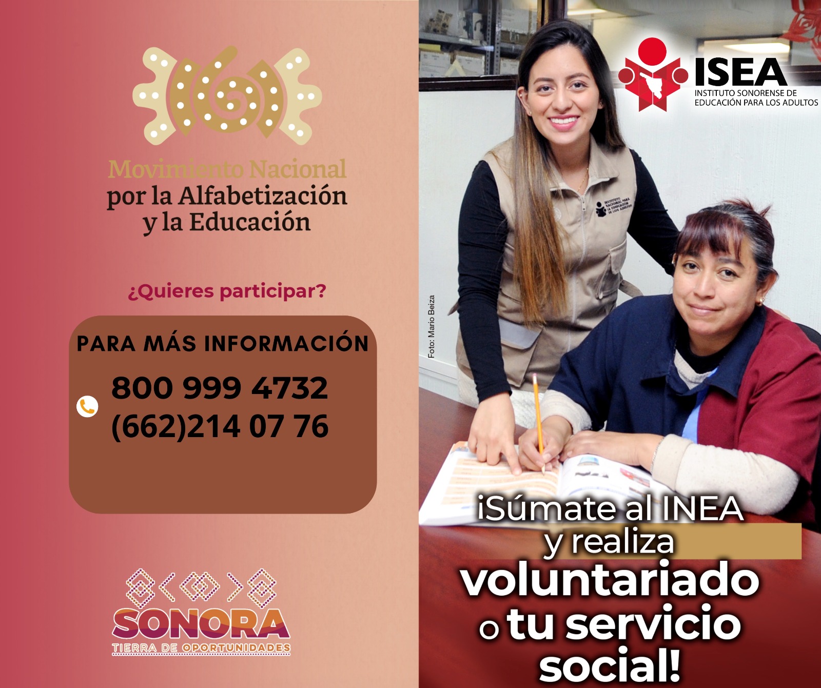 Comparte tus conocimientos y ayuda a alfabetizar a quienes más lo necesitan.