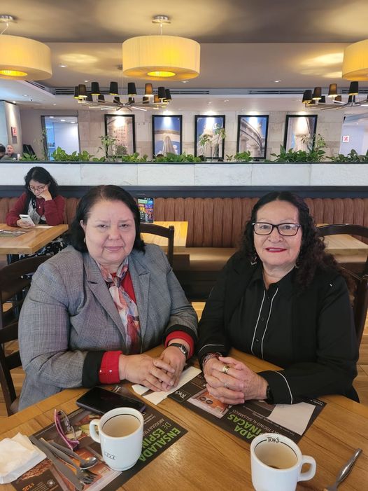 Muy gratificante la charla que sostuvieron en la ciudad de México la DG del ISEA