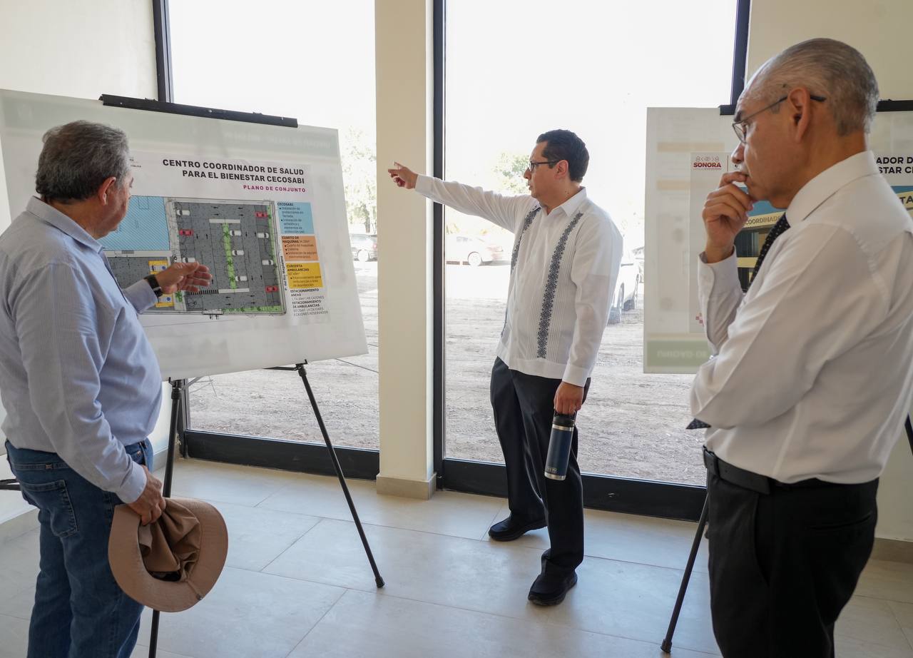 Gobierno de Sonora reporta 90% de avance en construcción del Cecosabi en Hermosillo