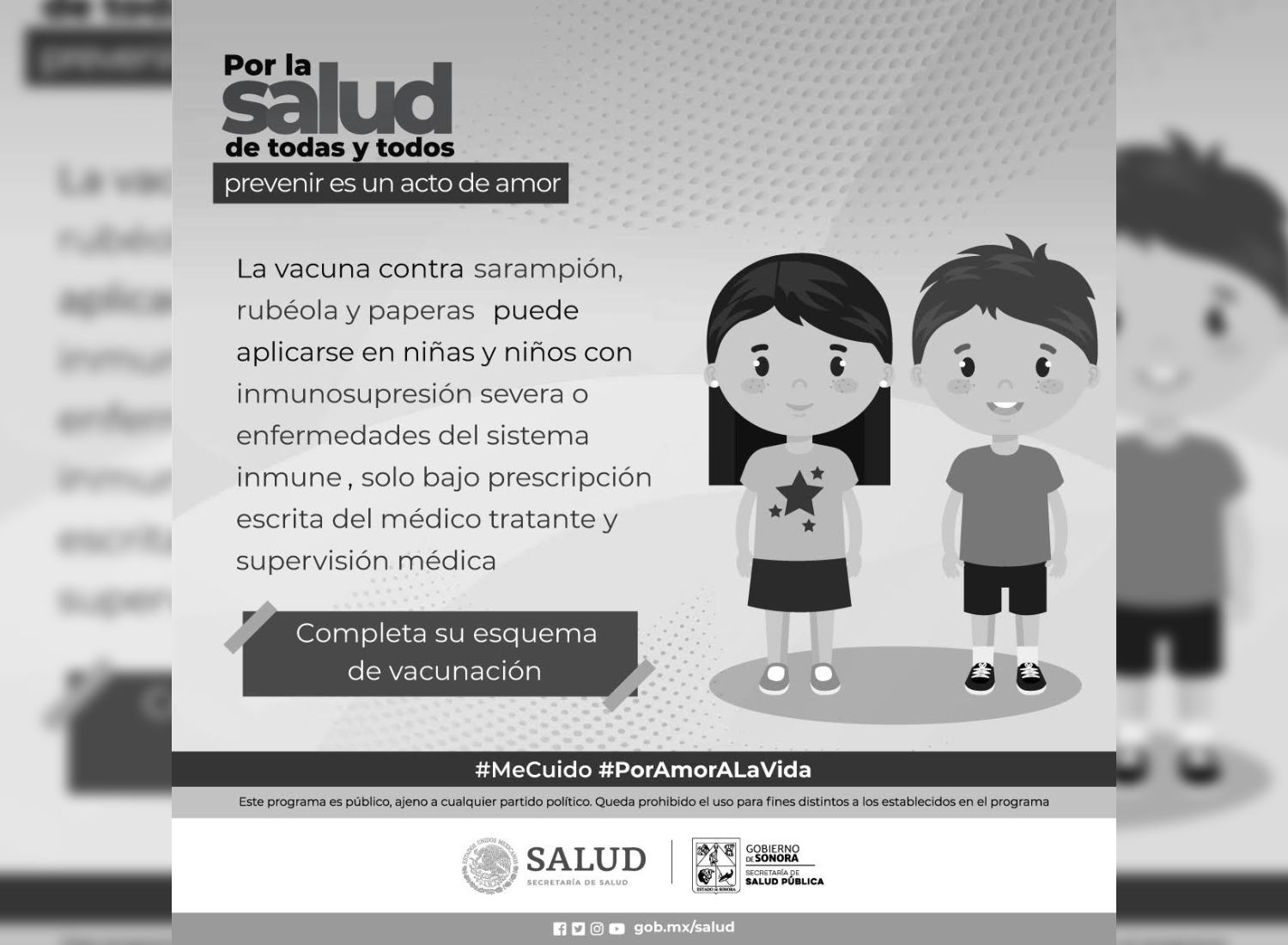 Inicia Salud Sonora campaña de vacunación