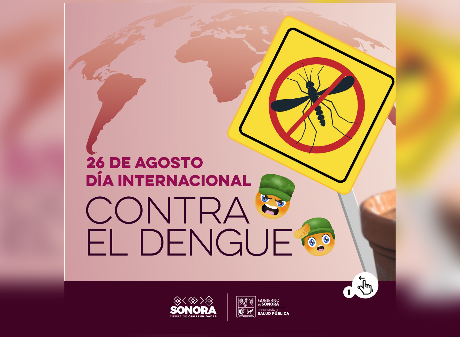 Llama Salud Sonora a no bajar la guardia ante el dengue por lluvias en el estado